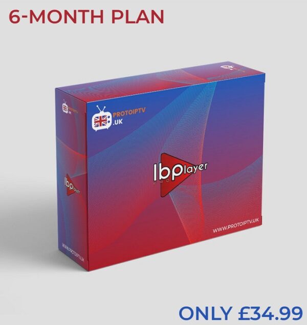 IBO Player IPTV Subscription - 6  Month Plans