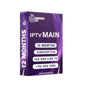 iptv main 12-Month Plan – Best Premium IPTV UK