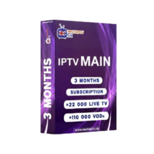 iptv main 3-Months Plan | 4K Live TV UK