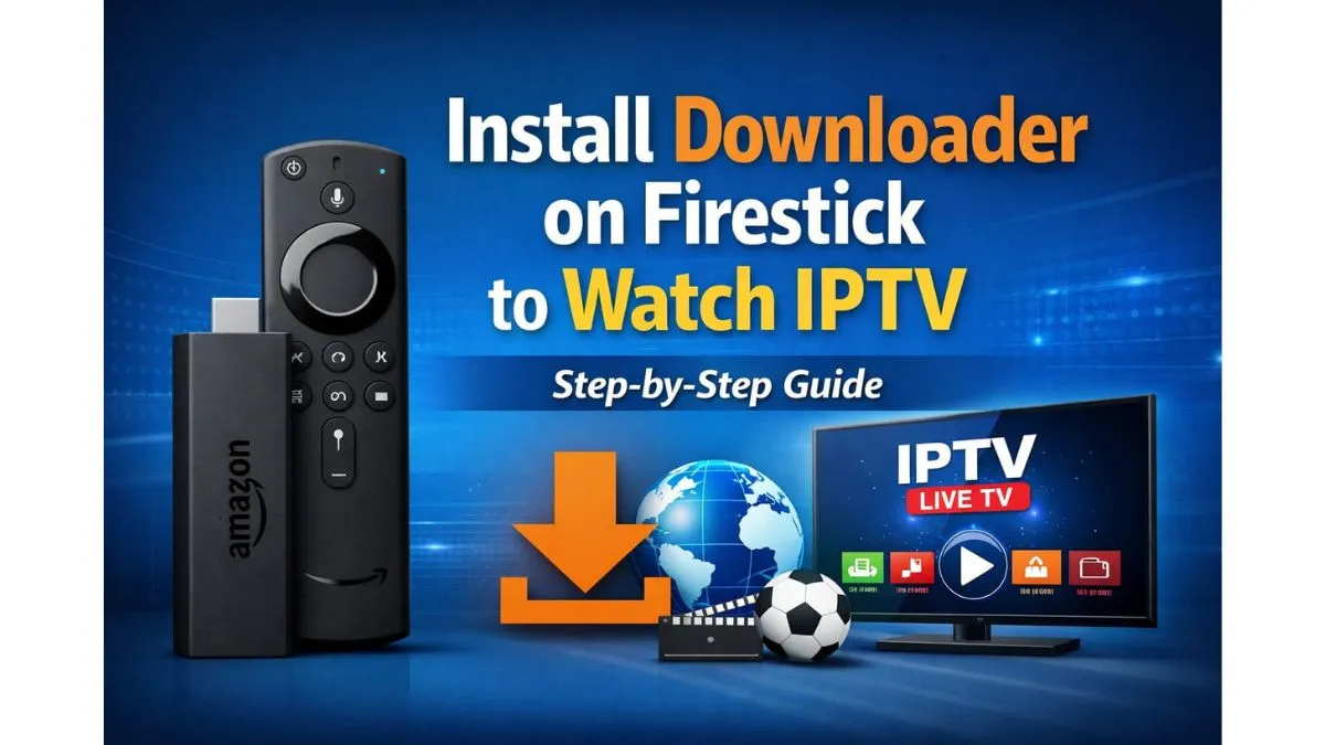 Install Downloader on Firestick step by step guide for IPTV
