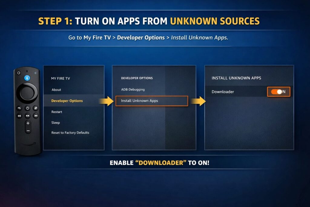 How to Install Downloader on Firestick to Watch IPTV 2026 1 PROTO IPTV