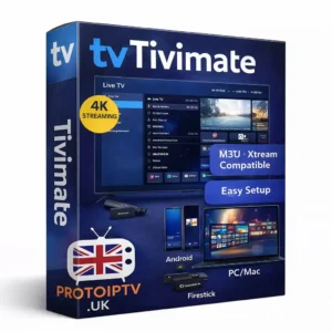 Tivimate Player UK USA | Fast 4K Streaming App