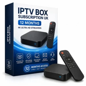 IPTV Box Subscription UK For 12 Months